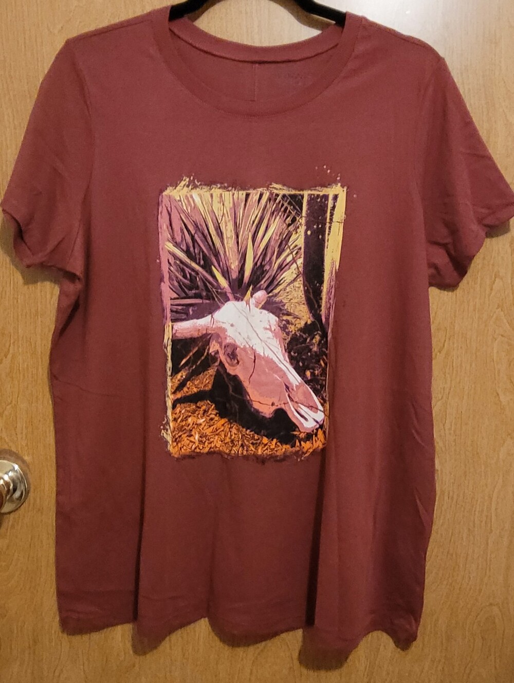 Heritage by Torrid Graphic Tee – Desert Skull Print – Size 00